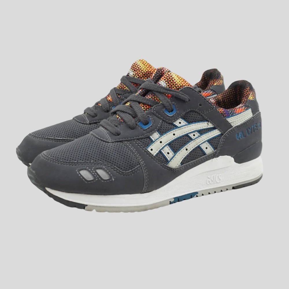 Woman’s ASICS Gel Lyte 111 Shibuya Sneakers Gray &Multiple Colors Size 11.5